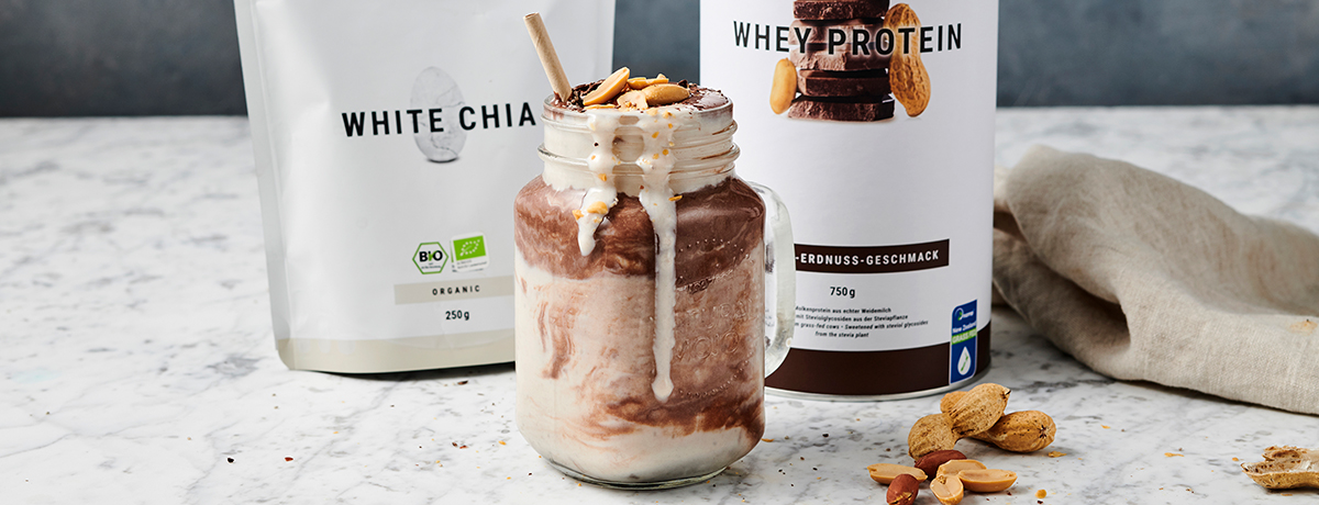 whey cacahuète chocolat