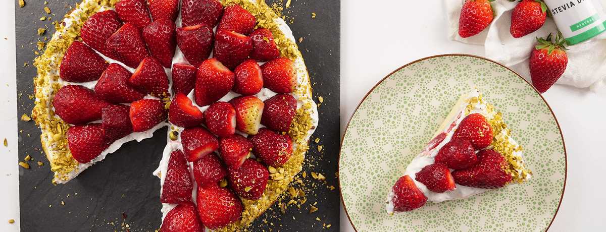 Erdbeerkuchen
