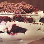 Low Fat Kirsch Pfirsich Tiramisu
