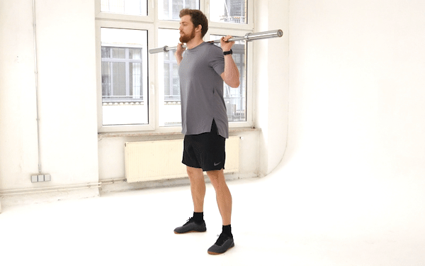 Squat mit Langhantel
