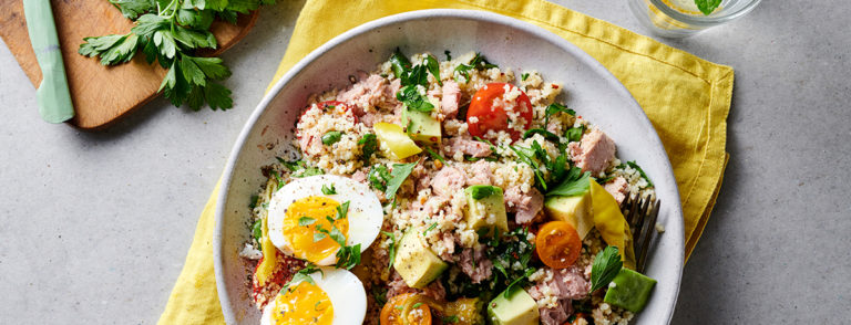 Couscous Salat mit Thunfisch