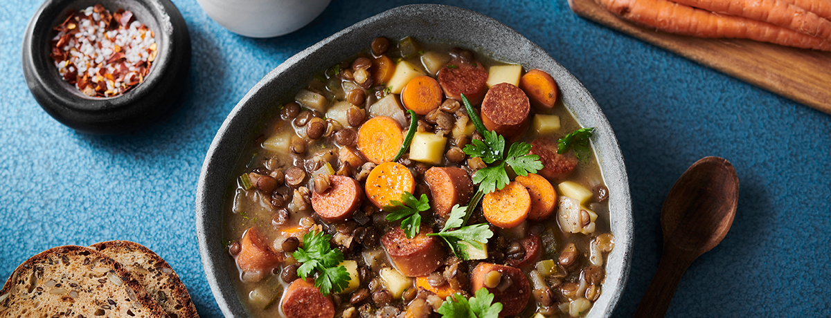 Linsensuppe klassisch | Suppe kochen wie bei Oma