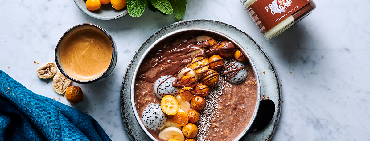 Gesundes Schoko Porridge