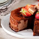 CHEESECAKE PROTEICA AL CIOCCOLATO