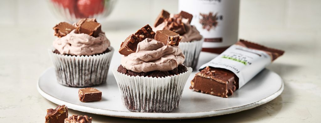 cupcakes vegan noisette et chocolat