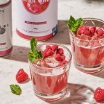 Mojito analcolico al lampone