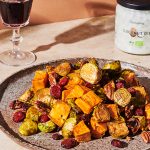 Insalata invernale con cavoletti di Bruxelles tostati