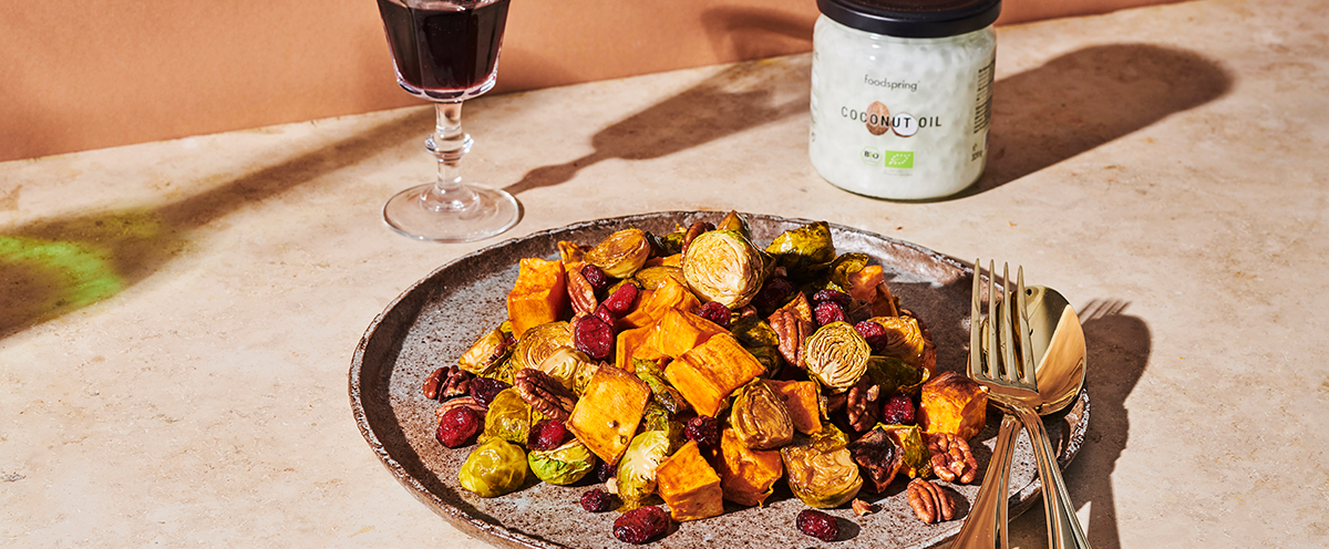 Schneller Wintersalat mit Rosenkohl