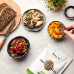 Houmous maison aux carottes grillées
