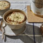 Soupe à l’oignon hyperprotéinée